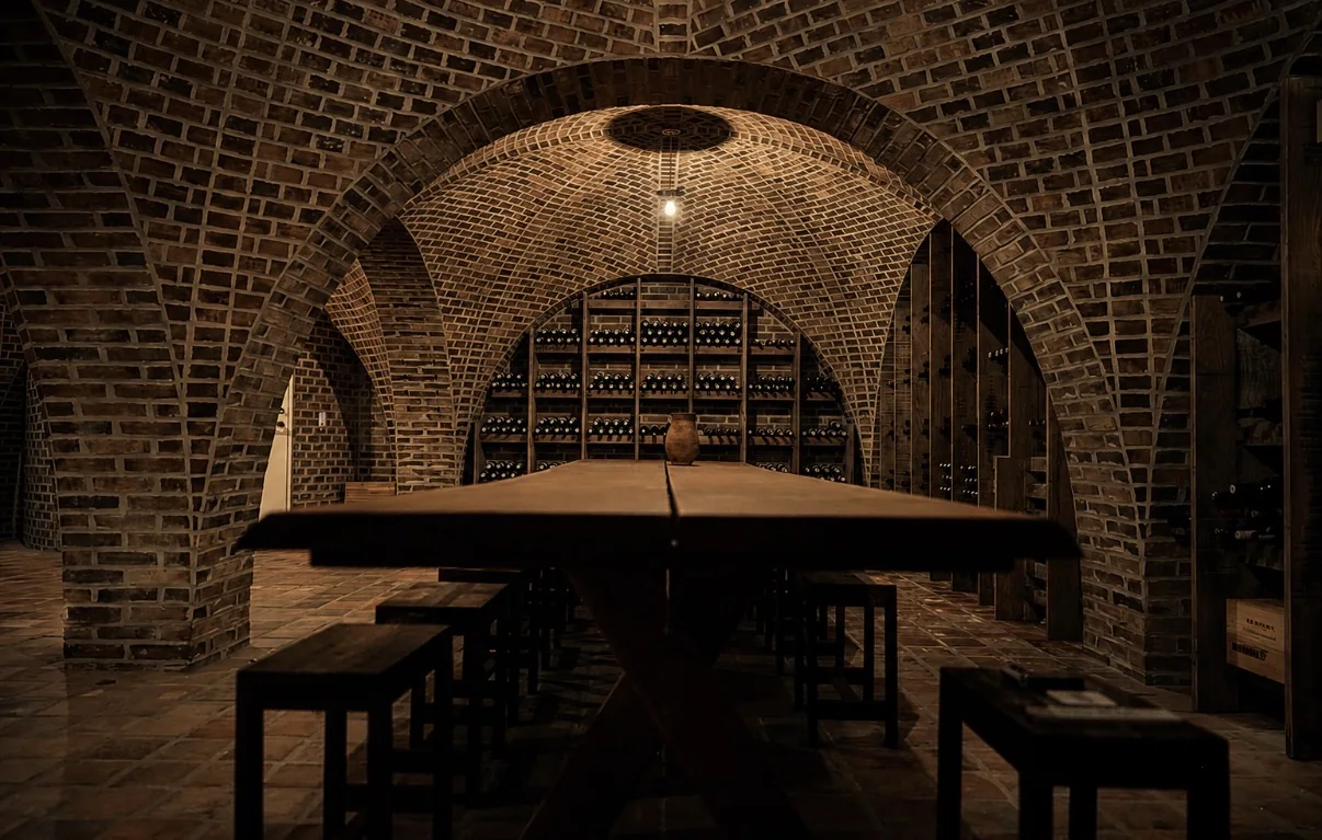 Zone 4 — Vinkælder, sydlandsk miljø & bryg