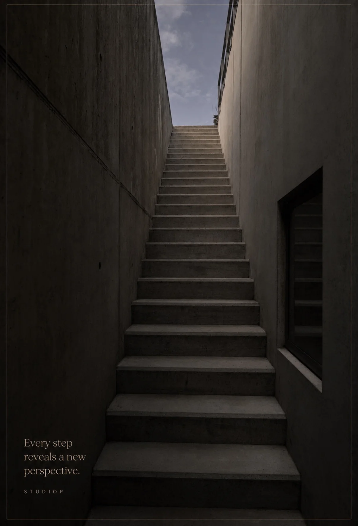 Zone 7 — Uderum, porte & betontrappe