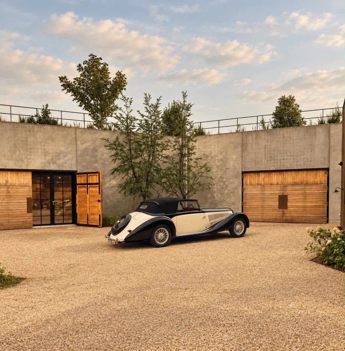 Zone 5 — Classic cars, Esso & gårdmiljø